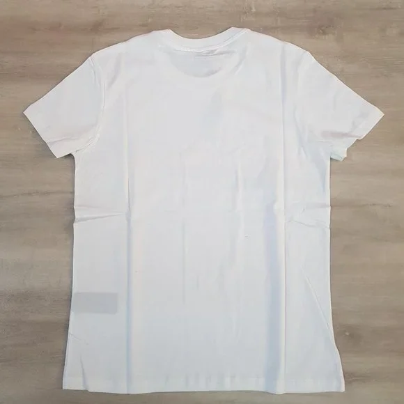 Balmain White T-Shirt With Logo Printed